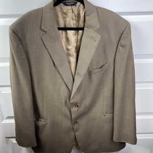 Jos A Bank  Wool 2-Button Blazer Suit Jacket Vintage Gordon 48R
